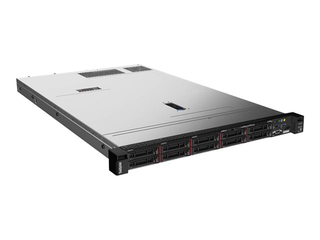 Lenovo ThinkSystem SR630 7X02 - Server - rack-mountable - 1U - 2-way - 1 x Xeon Silver 4214 / up to 3.2 GHz - RAM 16 GB - SAS - hot-swap 2.5\" bay(s) - no HDD - Matrox G200 - no OS - monitor: none