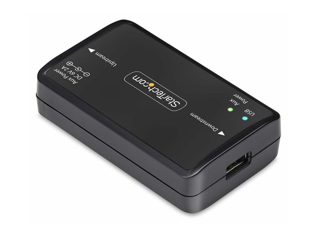 StarTech.com USB Galvanic Isolator 6KV, Electrical Isolated USB 2.0/1.1 - Surge isolator - black - TAA Compliant
