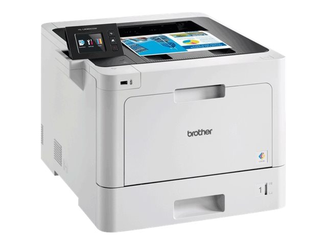 Brother HL-L8360CDW - Printer - colour - Duplex - laser - A4/Legal - 2400 x 600 dpi - up to 31 ppm (mono) / up to 31 ppm (colour) - capacity: 300 sheets - USB 2.0, Gigabit LAN, Wi-Fi(n), USB host, NFC