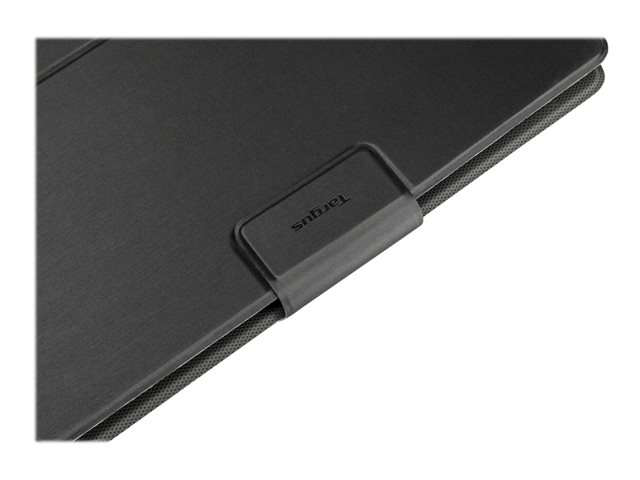 Targus Safe Fit Universal 360° Rotating - Flip cover for tablet - polyurethane - black - 9\" - 10.5\"