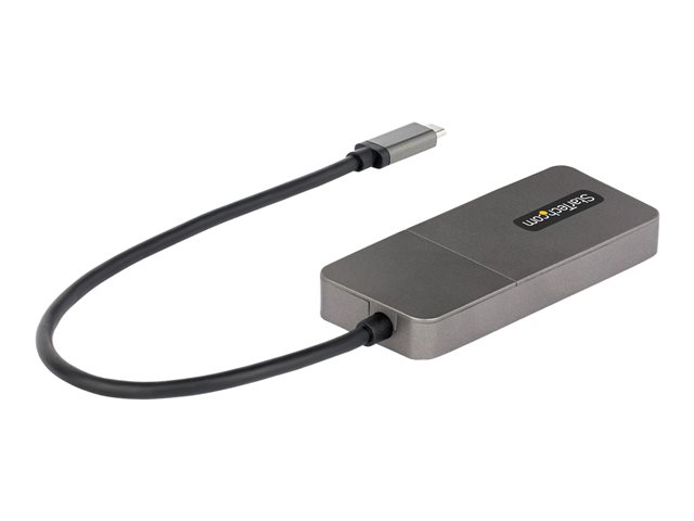 3-Port USB-C to HDMI MST Hub, 4K 60Hz