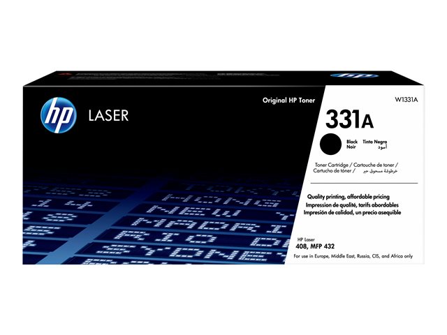HP 331A - Black - original - toner cartridge (W1331A) - for Laser 408dn, MFP 432fdn
