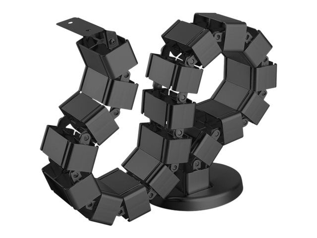 FLEX. CABLE ROUTING ADJ. LENGTH CABLE MANAGEMENT SPINE BLACK