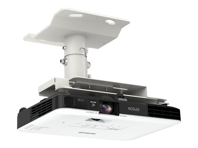 Epson EB-1795F - 3LCD projector - portable - 3200 lumens (white) - 3200 lumens (colour) - Full HD (1920 x 1080) - 16:9 - 1080p - 802.11n wireless / NFC / Miracast - black, white