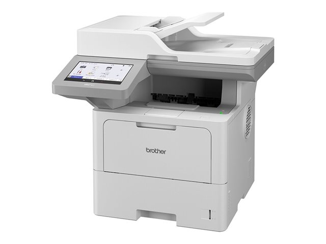 Brother MFC-L6910DN - Multifunction printer - B/W - laser - A4/Legal (media) - up to 50 ppm (copying) - up to 50 ppm (printing) - 520 sheets - 33.6 Kbps - USB 2.0, Gigabit LAN, Wi-Fi(n), NFC, USB 2.0 host