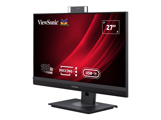 LED MONITOR VG2757V-2K 27IN 2K 350 NITS RESP 5MS INCL 2X5W SPEAKERS 5MP WEBCAM + MIC DAISYCHAIN (DOCKING MONITOR) WINDOWS HELLO / ZOOM CERT.