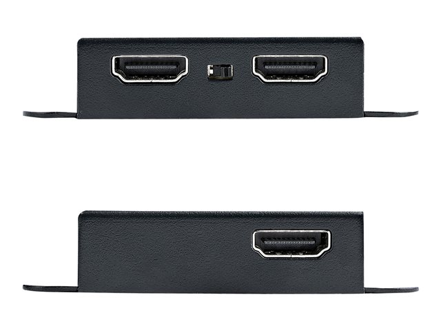 StarTech.com HDMI Extender over CAT6/CAT5, 4K 30Hz/130ft (40m) or 1080p 60Hz/230ft (70m) Video Extender, 4K HDMI over Ethernet Extender, PoC HDMI Transmitter and Receiver Kit, IR Extension - Local Video Output - Video/audio extender - HDMI - over CAT 5/6 - up to 70 m