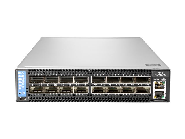 HPE 100GbE 16QSFP28 P2C Sw SN2100M w/NVD