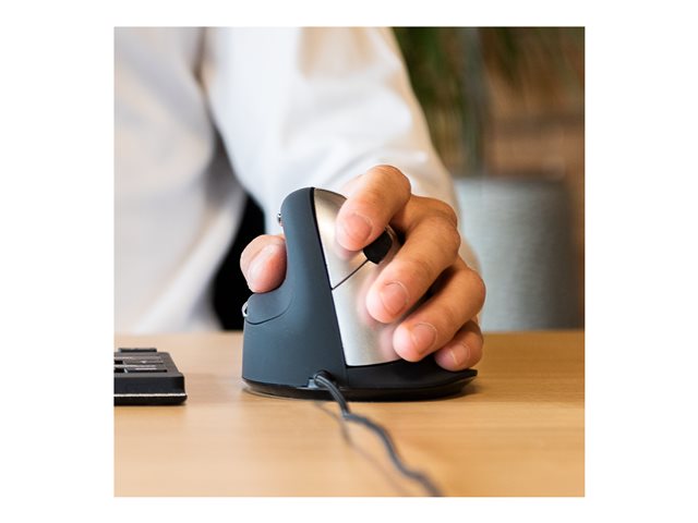 HE Ergonomisch muis Large linkshandig bedraad