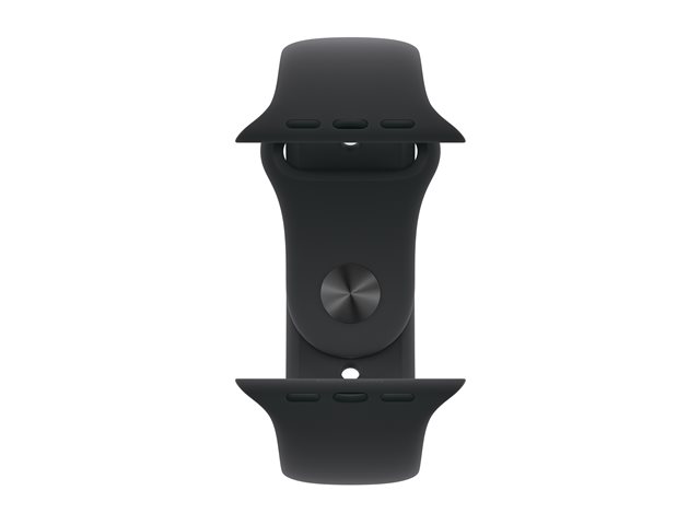 Apple Watch Series 11 GPS + Cellular 46mm Slate Titanium Case with Black Sport Band - M/L