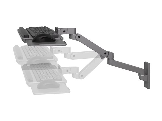 Lx Pro Arm, Keyboard Tray Wall Mount, Dig