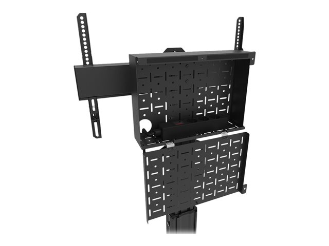 Neomounts - Cart - for flat panel - black - screen size: 37\"-75\"