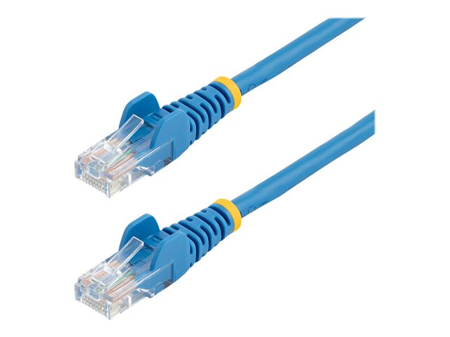 StarTech.com 0.5m Blue Cat5e / Cat 5 Snagless Ethernet Patch Cable 0.5 m - Patch cable - RJ-45 (M) to RJ-45 (M) - 50 cm - UTP - CAT 5e - stranded, snagless - blue