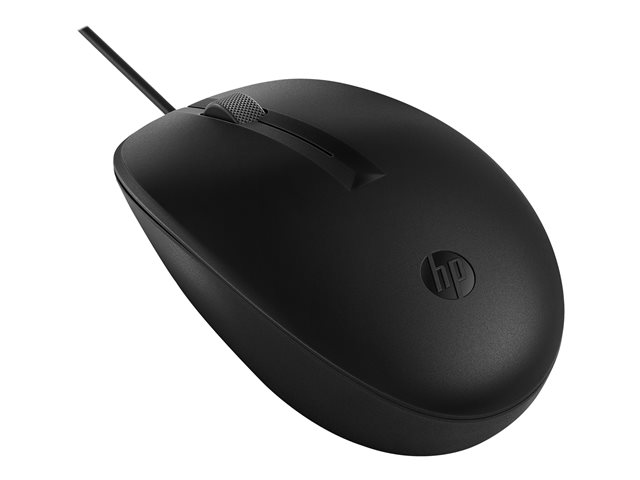 HP 128 - Mouse - laser - wired - black - for HP 34, Elite Mobile Thin Client mt645 G7, Laptop 15, Pro Mobile Thin Client mt440 G3