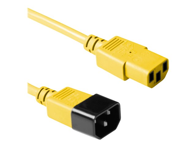 POWERCORD C13-C14 YL 0.30M. 1 stk