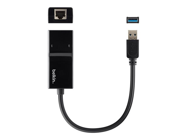 Belkin - Network adapter - USB 3.0 - Gigabit Ethernet