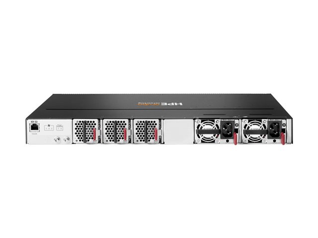 HPE Aruba Networking CX 8100 24x10G SFP+ 4x40/100G QSFP28 FB Airflow 3Fan 2AC PSU Switch Bdl UK en