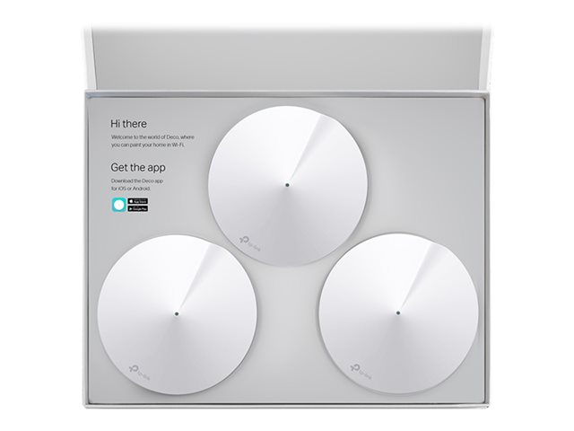 AC1300 Whole-Home Wi-Fi System, Qualcomm, Dual-Band, 802.11ac/a/b/g/n, 717MHz Quad-core CPU, Bluetooth 4.2, 2 Gigabit Ethernet Ports, 1 Power Port, 4 internal antennas, 256QAM, MU-MIMO, HomeCare(Parental Controls, 3-Year Built-In Antivirus, Quality o