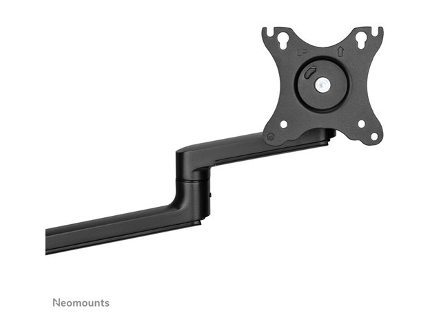 Neomounts DS60-425BL2 - Mounting kit (articulating arm) - full-motion - for 2 monitors - steel - black - screen size: 17\"-27\" - desk-mountable