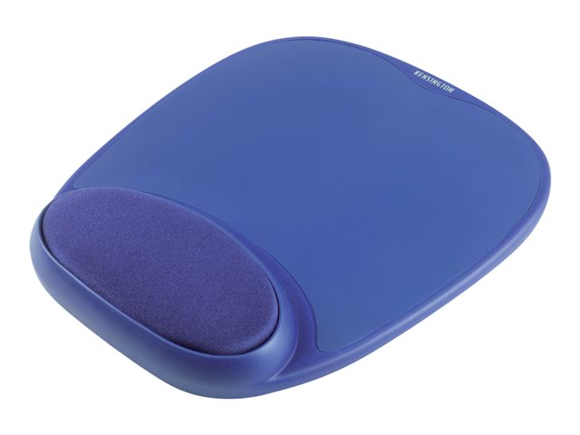 Kensington Gel Mouse Rest - Mouse pad with wrist pillow - blue