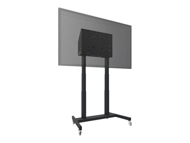SmartMetals - Cart - motorised - for touchscreen / personal computer - anti-collision - black - screen size: up to 86\" - mounting interface: up to 800 x 600 mm