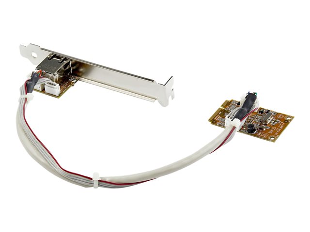 StarTech.com Mini PCIe Card - 10/100/1000Mbps RJ45 Port - IEEE 802.3 - Jumbo Frame - Network Card (ST1000SMPEX) - Network adapter - PCIe Mini Card - Gigabit Ethernet