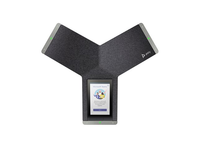 Poly Trio C60 IP Conference Phone for Microsoft Teams Full Radio and PoE-enabled EMEA - INTL English - Euro plug - Replaces Poly SKU 2200-86590-019