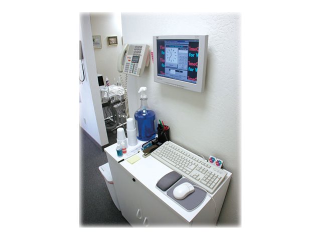 Ergotron FX30 - Mounting kit (wall mount) - for LCD display - steel - black - screen size: up to 27\"