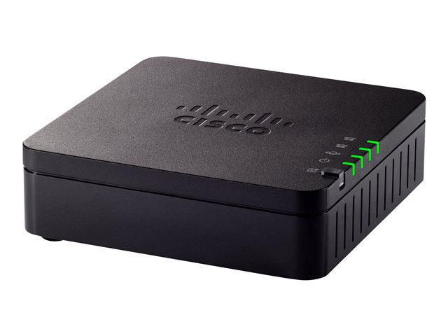 Cisco - VoIP phone adapter - 100Mb LAN - remanufactured - wall mountable - for ATA 191
