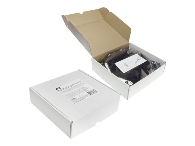 DisplayPort kabel - DisplayPort (M) met grendel naar DisplayPort (M) afneembaar - DisplayPort 1.4 - 25 m - Active Optical Cable (AOC), ondersteunt Dolby DTS-HD Master Audio, ondersteunt Dolby TrueHD, ondersteunt 4K144Hz (3840 x 2160), ondersteunt 8K60Hz (7680 x 4320) - zwart
