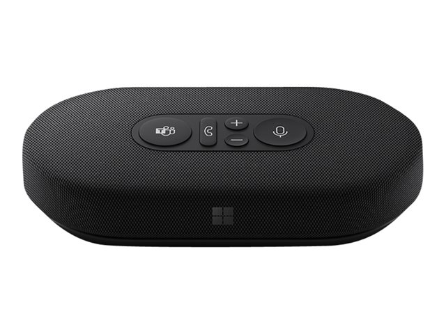Microsoft Modern USB-C Speaker - Speakerphone hands-free - wired - USB-C - matte black - demo, commercial - Certified for Microsoft Teams