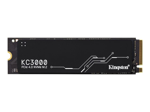 Kingston KC3000 - SSD - 512 GB - internal - M.2 2280 - PCIe 4.0 (NVMe) - for Intel Next Unit of Computing 12 Pro Kit - NUC12WSKi5