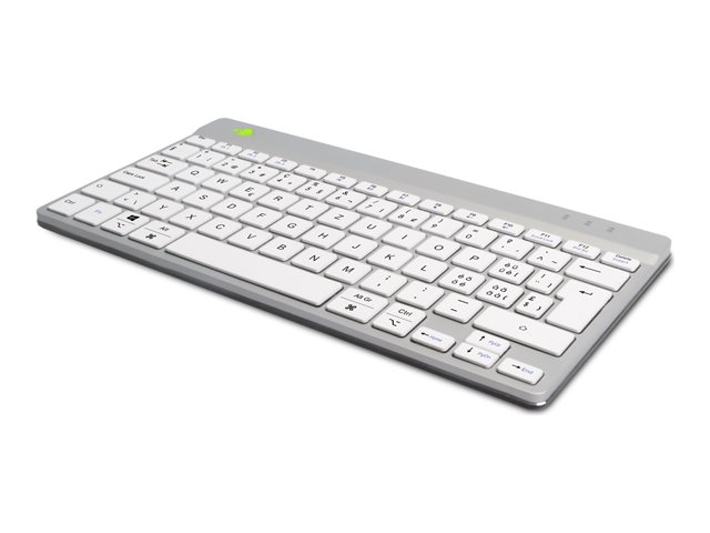Ergonomic KB Comp QWERTZ(CH) Bluet white
