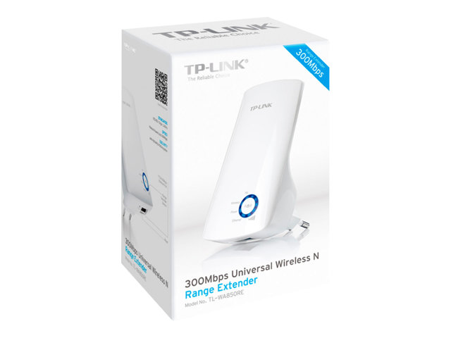 TP-Link TL-WA850RE - Wi-Fi range extender - 100Mb LAN - Wi-Fi - 2.4 GHz