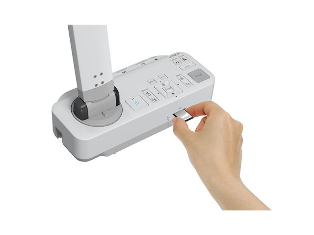 Epson ELPDC13 - Digital document camera - colour - 2.1 MP - 1920 x 1080 - audio - VGA, HDMI - USB