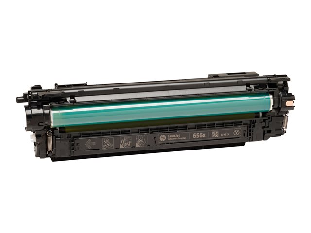 HP 656X - High Yield - yellow - original - LaserJet - toner cartridge (CF462X) - for Color LaserJet Enterprise M652dn, M652n, M653dh, M653dn, M653x