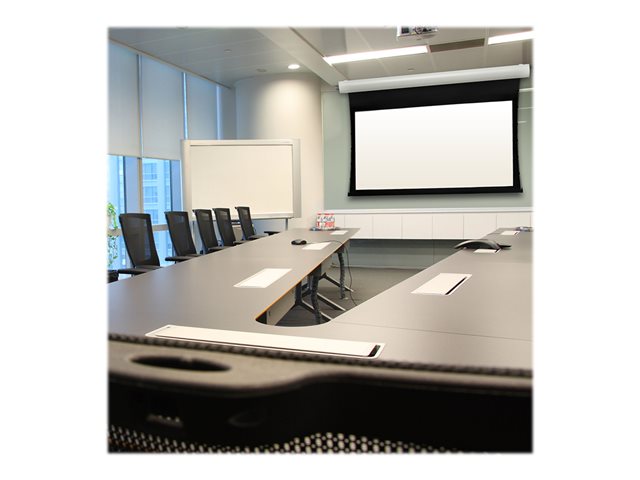 Projecta Tensioned Elpro Concept HDTV Format - Projectiescherm - aan het plafond monteerbaar, monteerbaar aan muur - gemotoriseerd - 230 V - 158.27\" (402 cm) - 16:9 - Matte White - RAL 9016