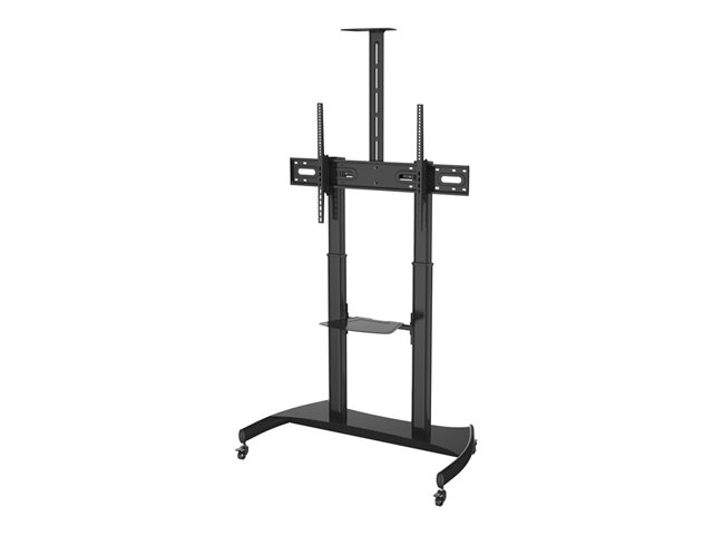 Neomounts PLASMA-M1950E - Cart - for flat panel / AV equipment - black - screen size: 60\"-100\"