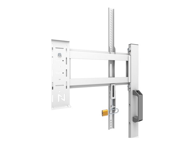 Neomounts Move Go FL50-525WH1 - Cart - for flat panel - lockable - steel - white - screen size: 55\"-86\"
