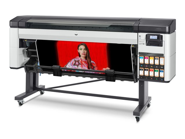 HP DesignJet Z9+ Pro - 64\" large-format printer - colour - ink-jet - Roll (162.6 cm) - 2400 x 1200 dpi - up to 98 sq.m/hour (mono) / up to 98 sq.m/hour (colour) - capacity: 2 rolls - Gigabit LAN, USB host - cutter