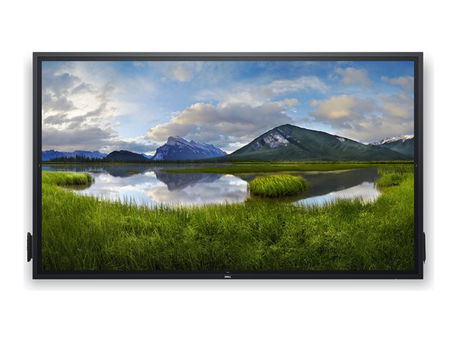 Dell P8624QT - 86" Diagonal Class (85.6" viewable) LED-backlit LCD display - interactive - with touchscreen (multi touch) - 4K UHD (2160p) 3840 x 2160
