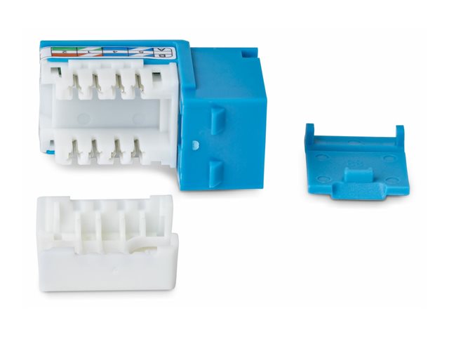 Cat6 Keystone Jack 24-Pack 90-Deg 110