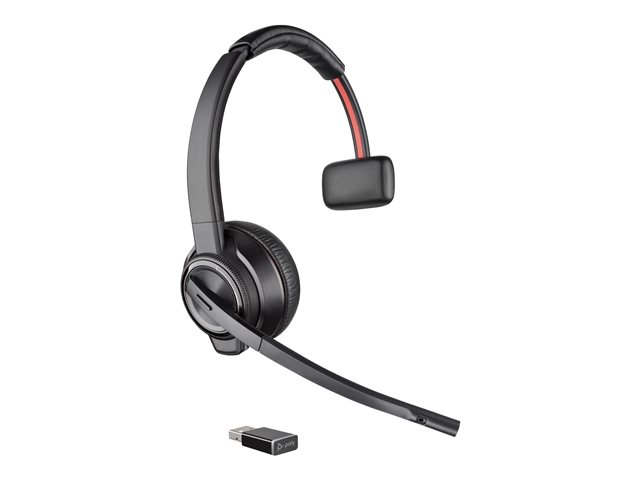 Poly Savi 8210 Monaural DECT 1880-1900 MHz Top +Charging Cradle EMEA - INTL English - Euro plug - Replaces Poly SKU 211423-03