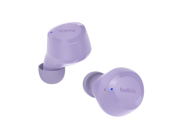 Belkin SoundForm Bolt - True wireless earphones with mic - in-ear - Bluetooth - lavender