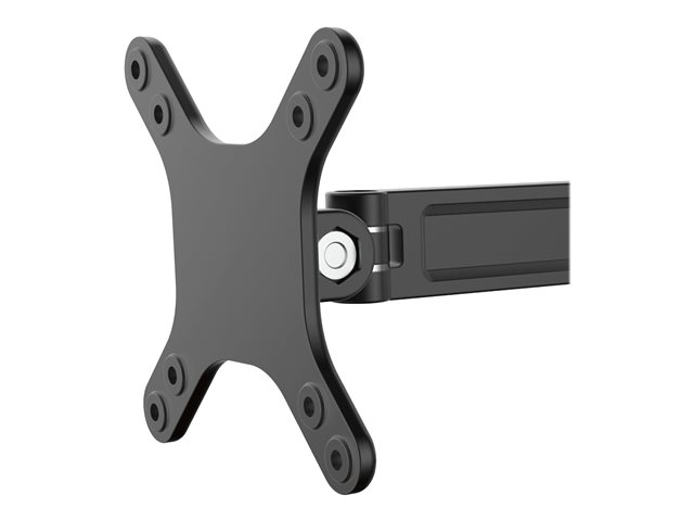 StarTech.com Monitor Wall Mount - Single Swivel - Supports Monitors 13\" to 34\" - VESA Monitor Wall Mount Bracket - Black (ARMWALLS) - Adjustable arm (mounting plate) - for monitor / flat panel - aluminium - black - screen size: 13\"-34\"