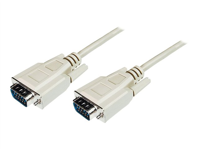 ASSMANN - VGA cable - HD-15 (M) to HD-15 (M) - 1.8 m - molded - beige