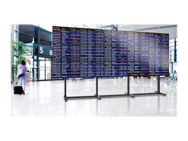 Vogel's Connect-It PFF 7920 - Bevestigingscomponent (standaardbasis) - modulair - voor videowand - zwart - staand op vloer