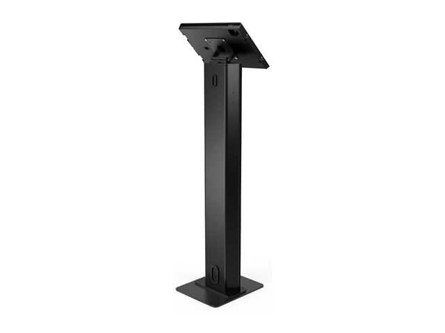 Compulocks iPad Pro M4 13\" (2024), Apex Enclosure Brandable Floor Stand - Mounting kit (stand, enclosure) - for tablet - brandable - lockable - metal, polypropylene - black - screen size: 13\" - floor-standing - for Apple 13-inch iPad Pro (M4)