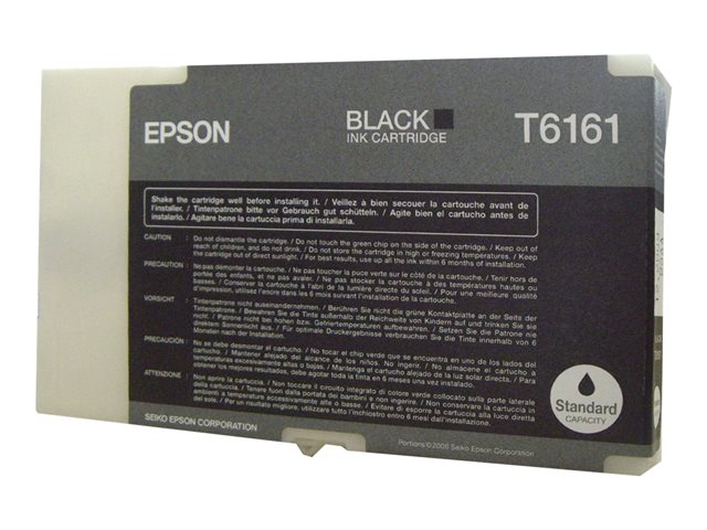 Epson T6161 - 76 ml - black - original - ink cartridge - for B 300, 310N, 500DN, 510DN