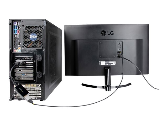 StarTech.com DVI to DisplayPort Adapter - USB Power - 1920 x 1200 - DVI to DisplayPort Converter - Video Adapter - DVI-D to DP (DVI2DP2) - Adapter - dual link - DVI-D (M) to DisplayPort (F) - USB power